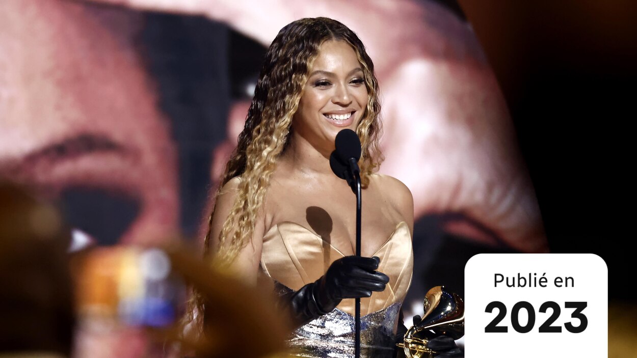 LeMetropolitain's tweet card. Beyoncé a battu le record du plus grand nombre de prix Grammy dimanche.
