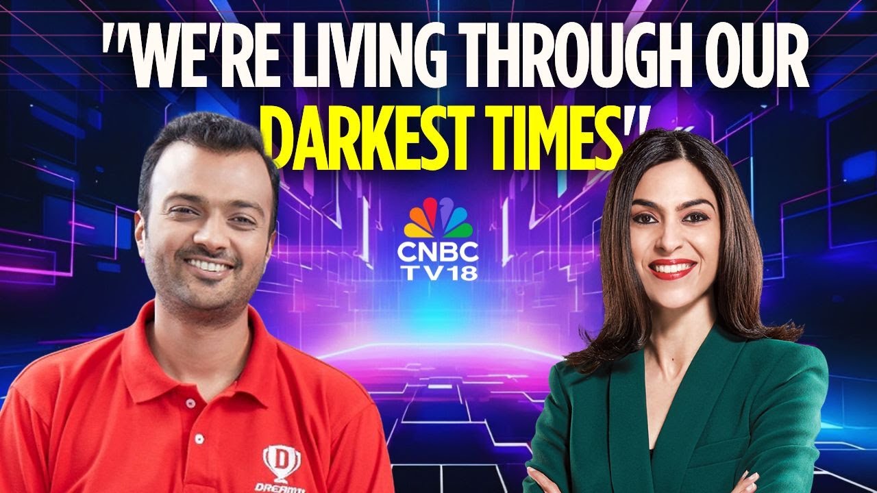 CNBCTV18News's tweet card. CNBC-TV18 Exclusive | Dream11 Faces A Nightmare | CNBC TV18