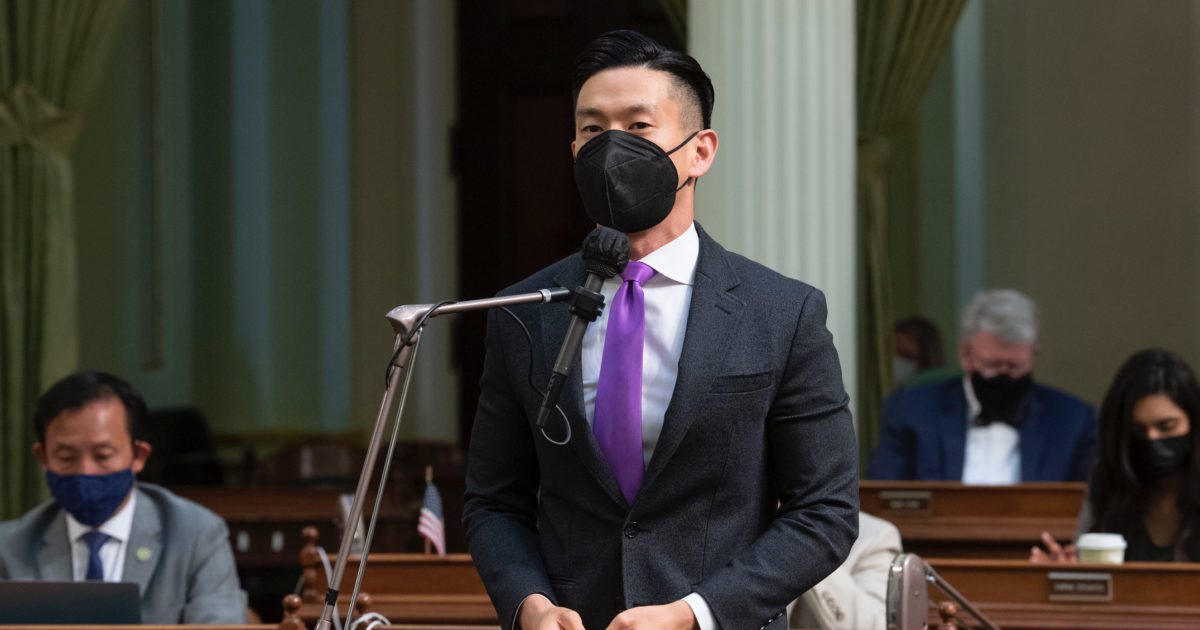 BAYMEC's tweet card. An Asian American assemblymember from the South Bay has been booted from a committee. LGBTQ and AAPI groups are crying foul.