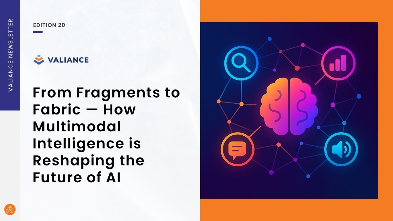 Valiance_S's tweet card. The Turning Point in AI We often talk about machines that see, read, or listen. But the next leap in artificial intelligence will come when machines can do all of them—together.