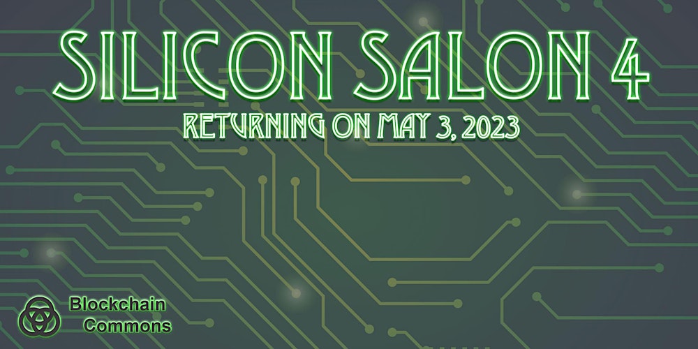 ChristopherA's tweet card. The fourth Silicon Salon continues the discussion of semiconductor manufacture and cryptographic requirements.