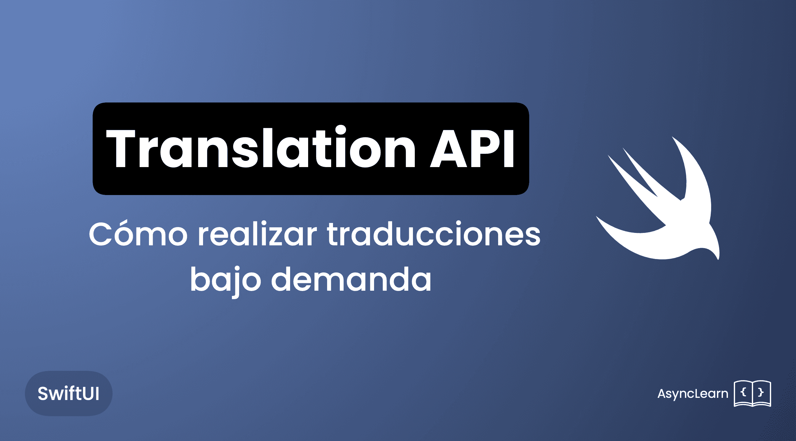 AsyncLearn's tweet card. En el artículo anterior de la serie sobre Translation API, aprendiste que el modificador translationTask se ejecuta antes de que la vista aparezca…
