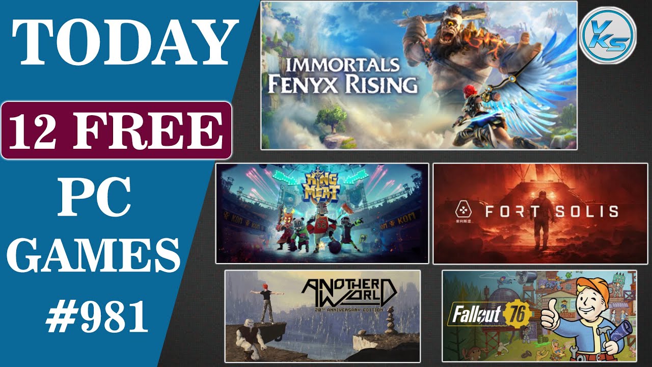 vksytc's tweet card. 🔥 Today 12 FREE PC GAMES 14 November 2025 - Limited Time Offer Grab...