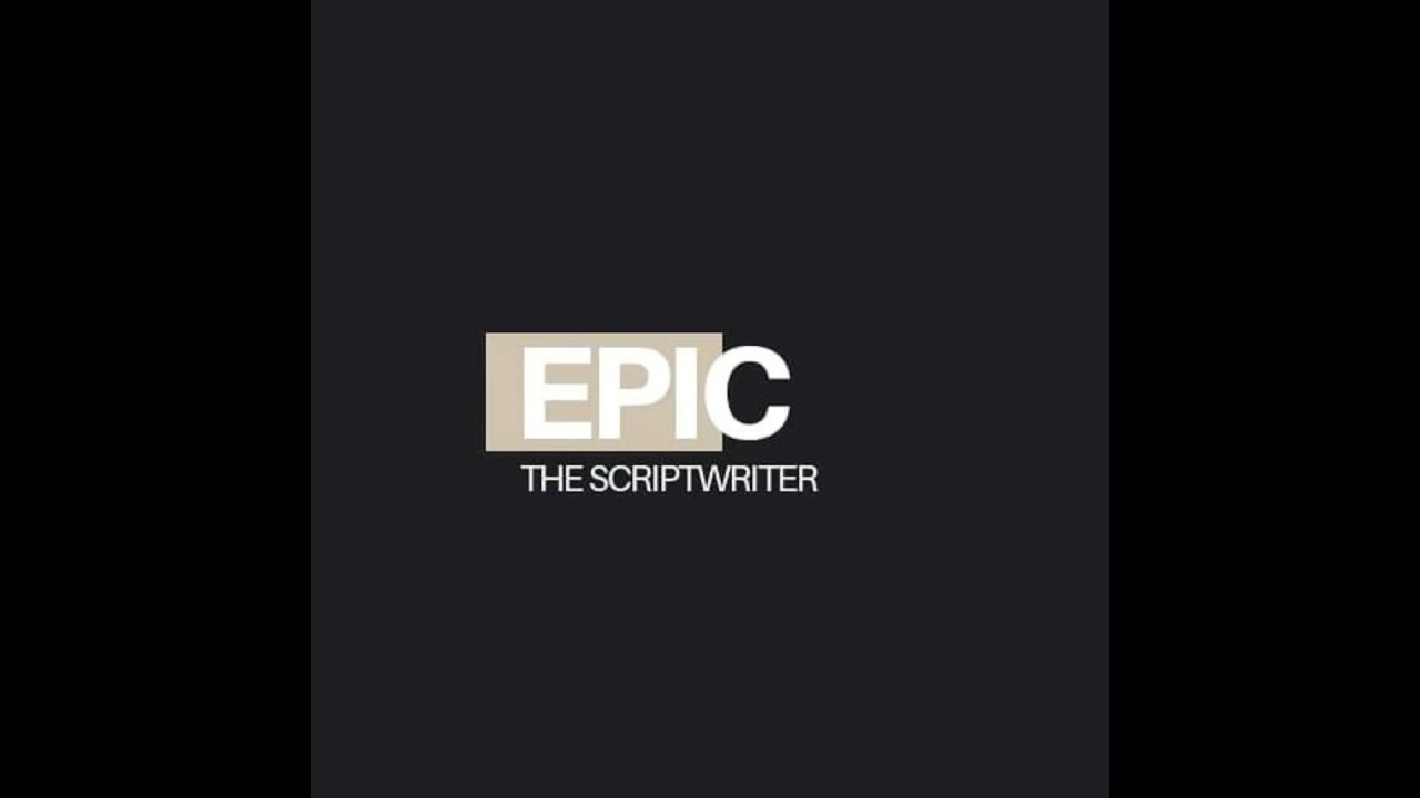Epicthescript's tweet card. Epic The Scriptwriter - My Last song (My Name Is)