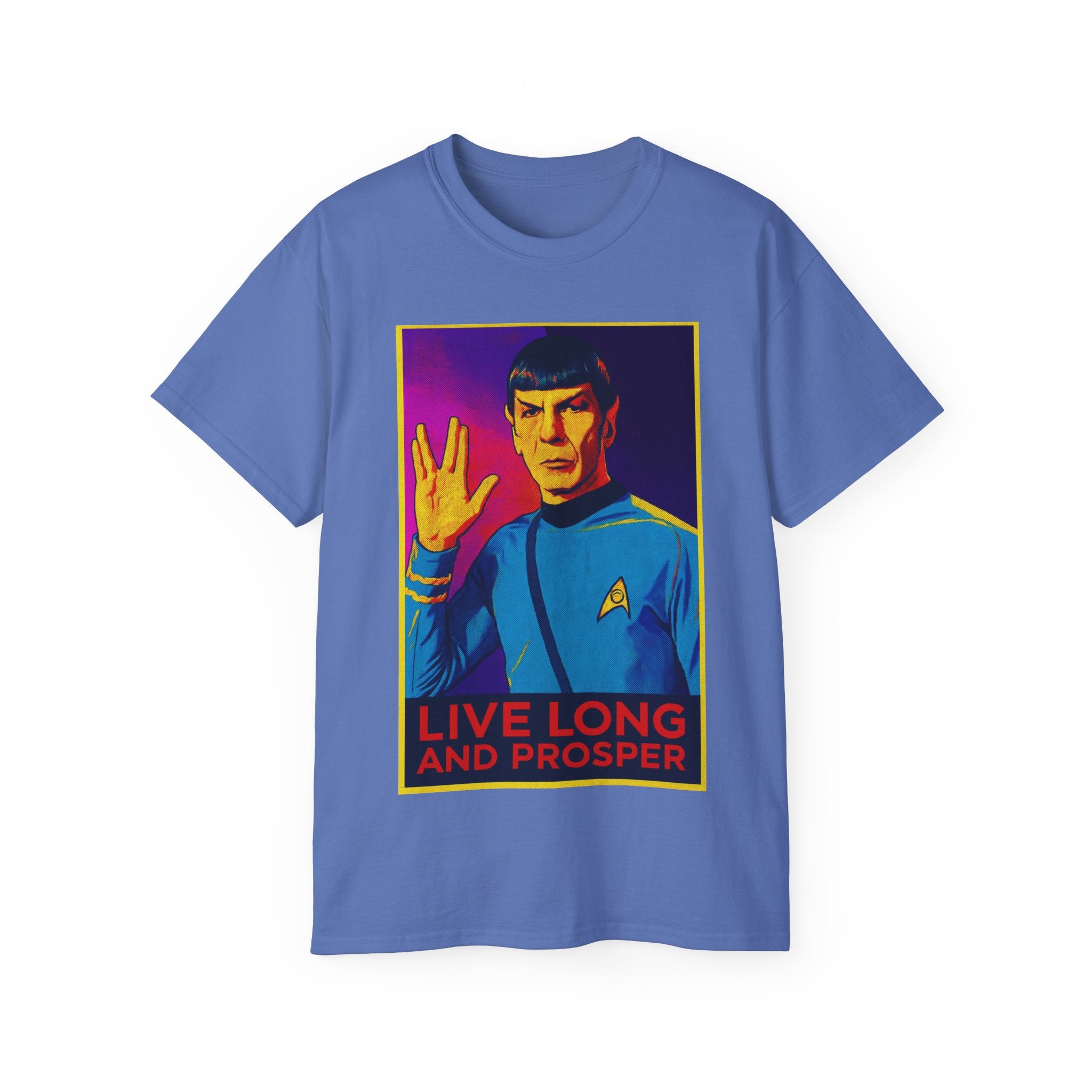 thefruitboiler's tweet card. Live Long and Prosper Mr Spok T-Shirt Introducing our Unisex Ultra Cotton Tee, a stylish and comfortable addition to your wardrobe. This versatile t-shirt is perfect for any occasion, whether you're...