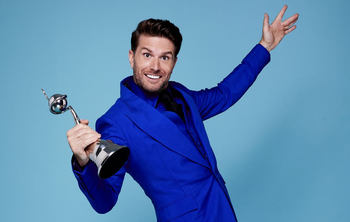 whatsontvuk's tweet card. Vote for The National Television Awards 2022 which are on their way to Wembley as Joel Dommett hosts again.
