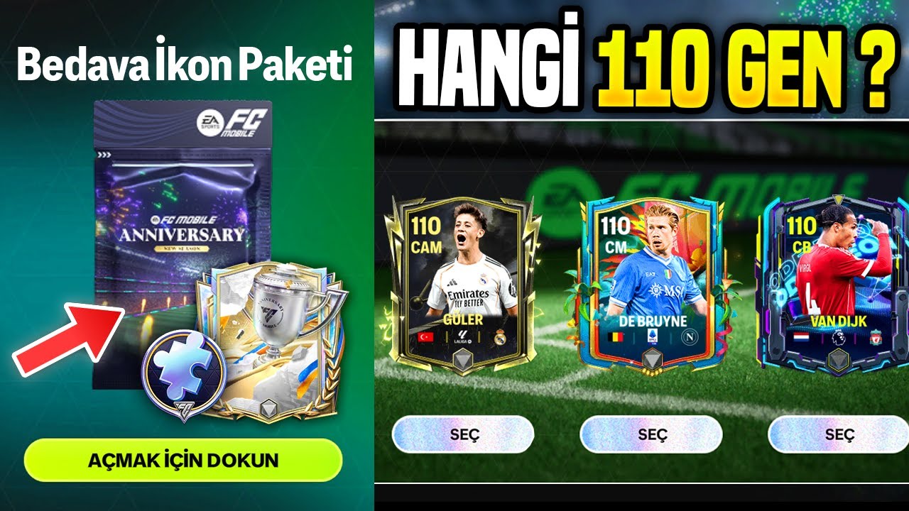 enezsarioglu's tweet card. EA HERKESE BEDAVA İKON DAĞITIYOR HEMEN AL ! HANGİ 110 GEN ALINMALI ?...