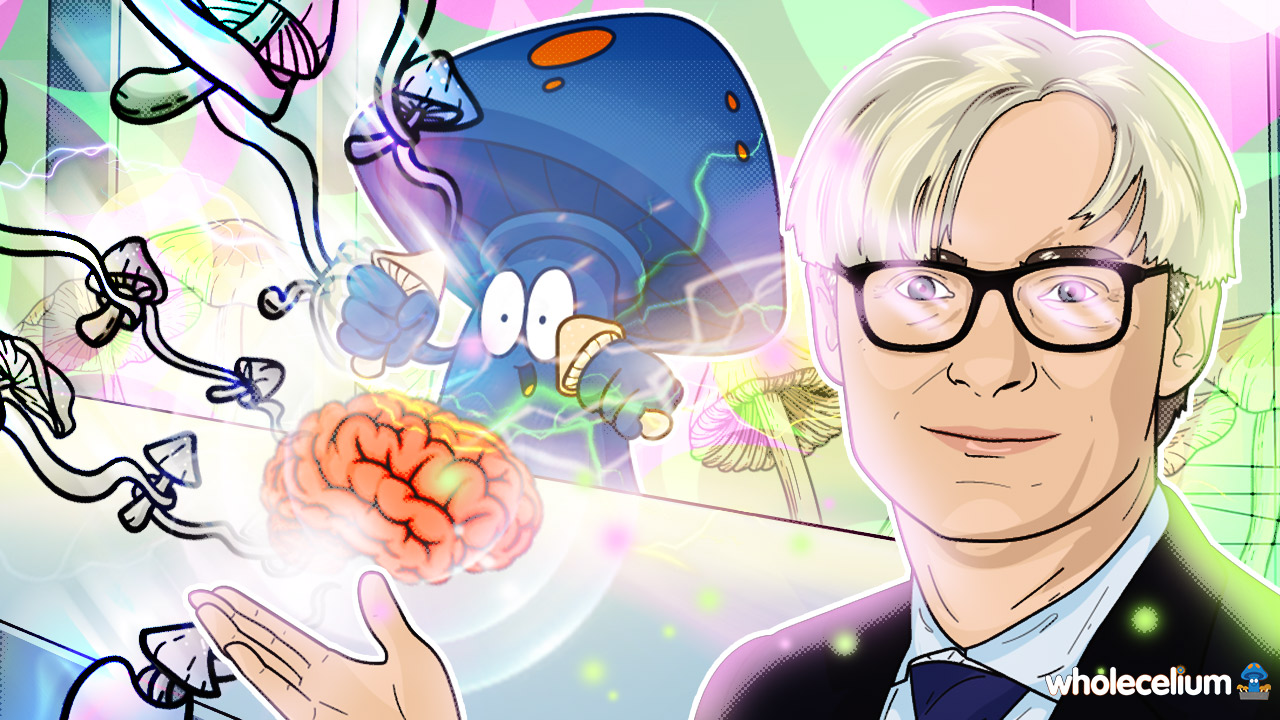 shrooma011's tweet card. It's a mental health revolution! This Swiss psychiatrist believes psychedelics rewire the brain for the better. We explore how...