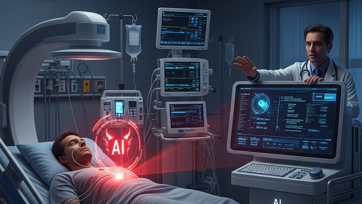 LoksattaLive's tweet card. In Mumbai, excessive reliance on the internet and AI for health information leads to delayed diagnosis and treatment, causing serious risks. Experts warn AI aids symptoms understanding but only...