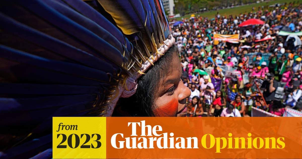 NaomiAKlein's tweet card. During a recent trip to Brazil I saw how Indigenous women activists there have completely changed the political landscape