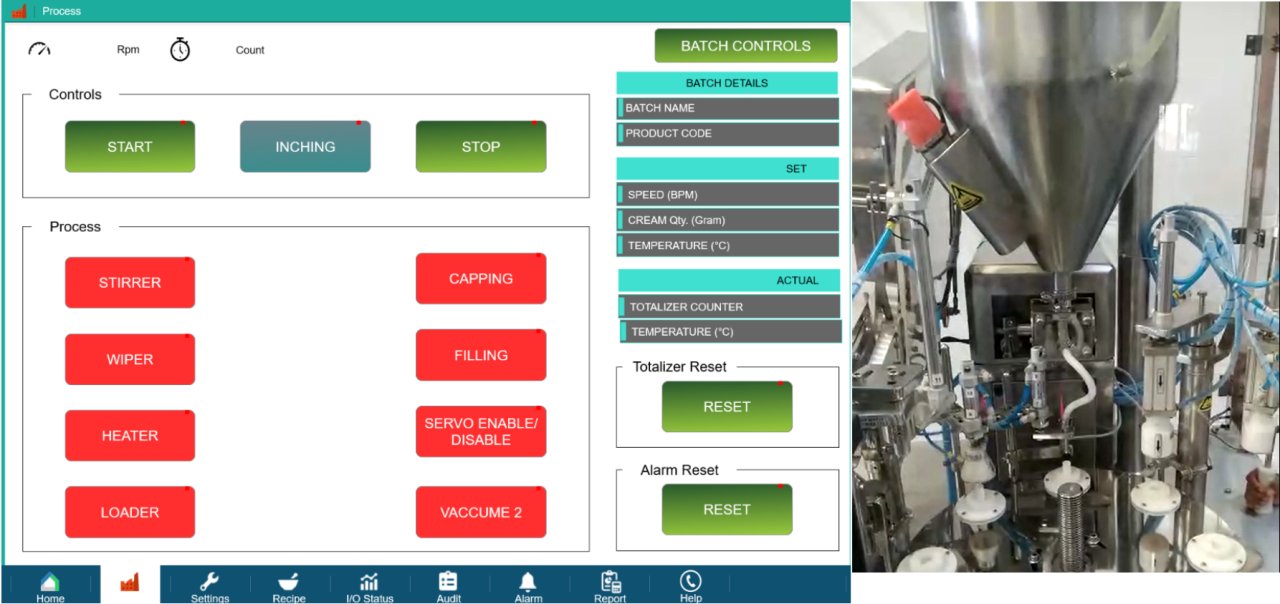 Luova_Tech's tweet card. Objective: Bottle Filling Machine Automation for the Pharma Plant Bottle Filling Line which comply with Fully 21 CFR Part 11 SCADA Software. Machine Working Philosophy: “Bottle Filling & Air Less...
