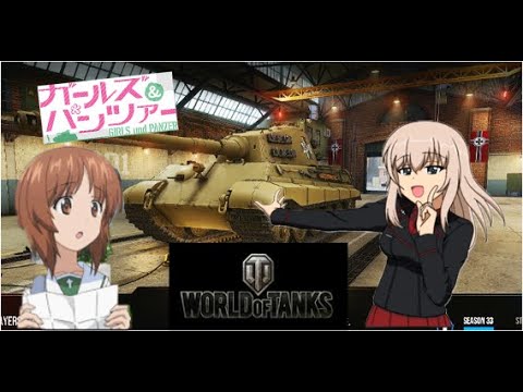alvinreddelta's tweet card. World of Tanks x Girls Und Panzer DLC skins ™ PS4