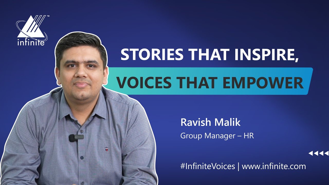InfiniteOFCL's tweet card. Building a People-First Workplace | Ravish Malik on HR Practices &...