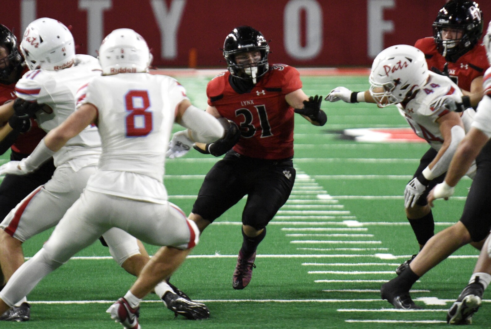 SiouxFallsLive's tweet card. Honor squads announced for the seven classes of high school football, plus the All-Nations Conference.