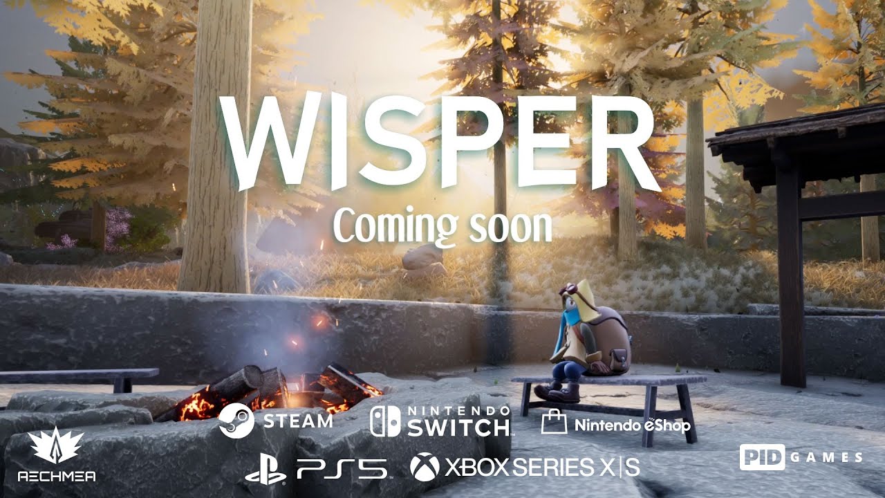 AechmeaStudios's tweet card. Wisper - Reveal Trailer