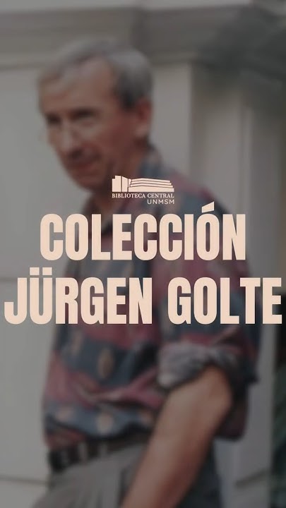 cedoc_unmsm's tweet card. Colección Especial "Jürgen Golte" | Biblioteca Central "Pedro Zulen"...
