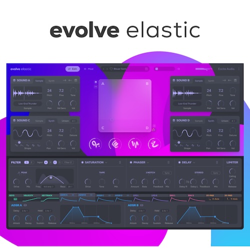 DTM_SALE528's tweet card. 【11/30まで 33％OFF】Excite Audio「Evolve Elastic」通常59ドルがイントロセール価格39ドルに！約2,800円割引SALE、Lite版は19ドルExcite Audioがセール開始！通常価格：$59.00セール価格：$39.00（33%OFF！）＞＞＞Evolve Elasticのセールページ＞＞＞その他Excite Audioのセールはコチラもっとユニー...