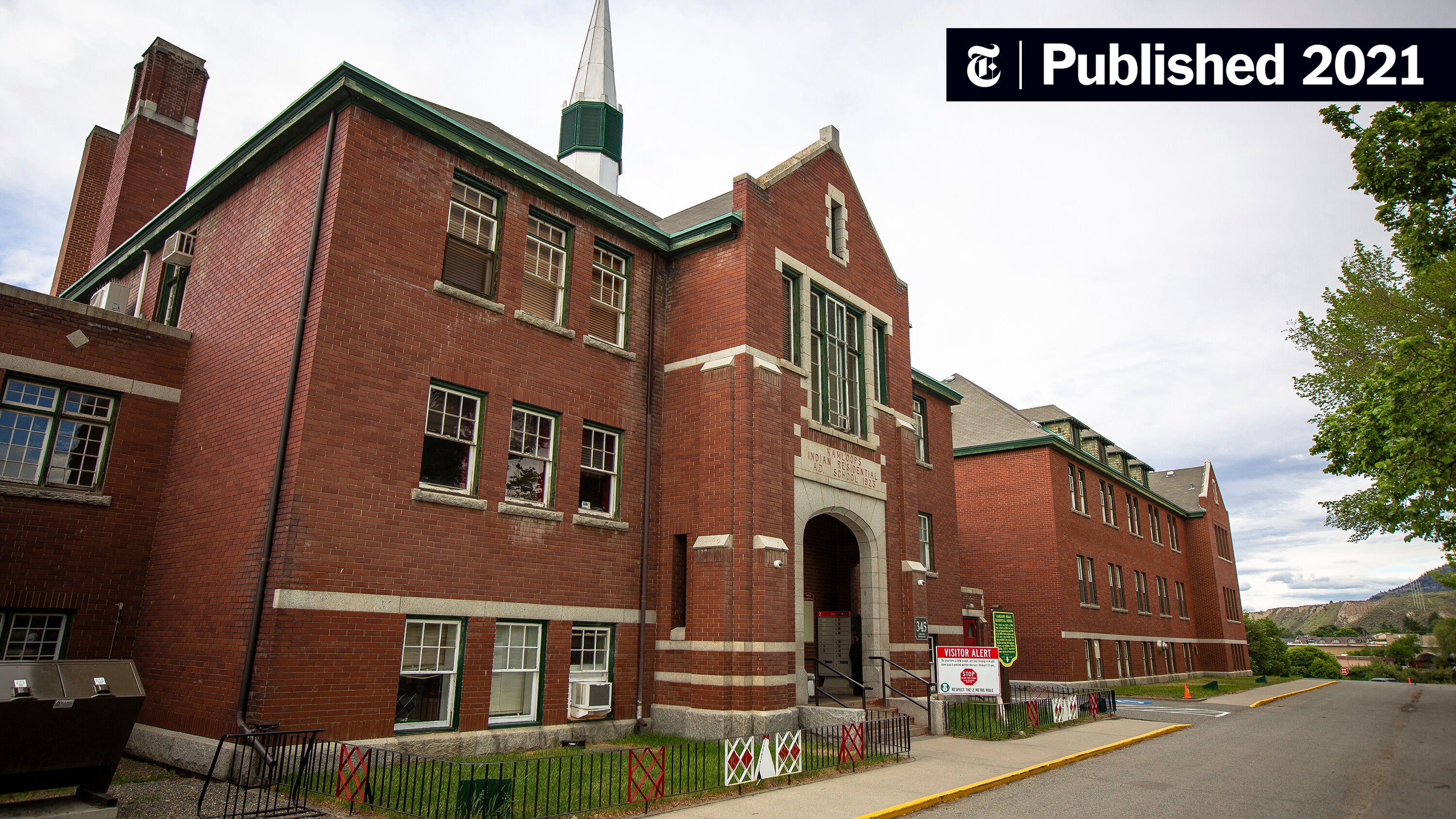 cblackst's tweet card. An Indigenous community says it has found evidence that 215 children were buried on the grounds of a British Columbia school, one of the many in Canada set up to forcibly assimilate them.