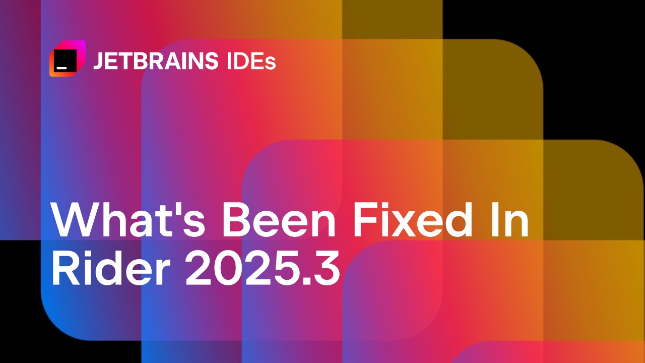 JetBrainsRider's tweet card. Each release of JetBrains Rider is shaped by an ongoing conversation between our team and our users. Your feedback, bug reports, and upvotes complement our internal QA processes and performance tracki