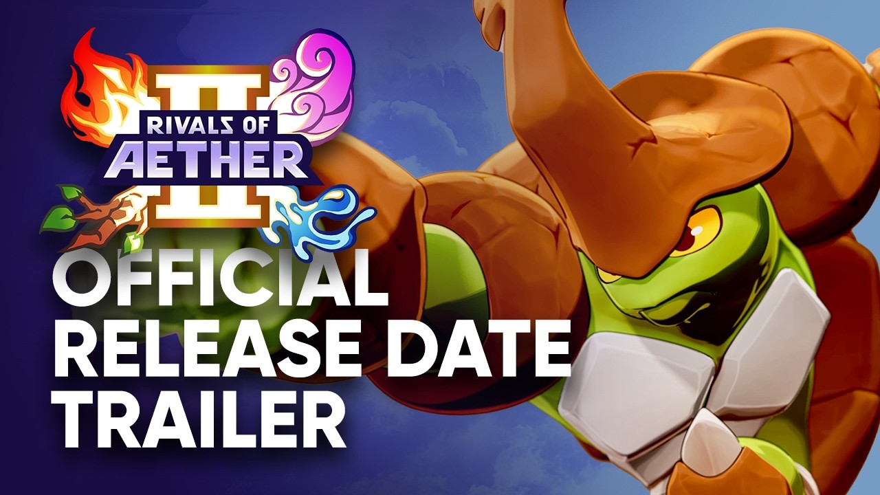 csolisr's tweet card. Rivals of Aether II | Official Release Date Trailer
