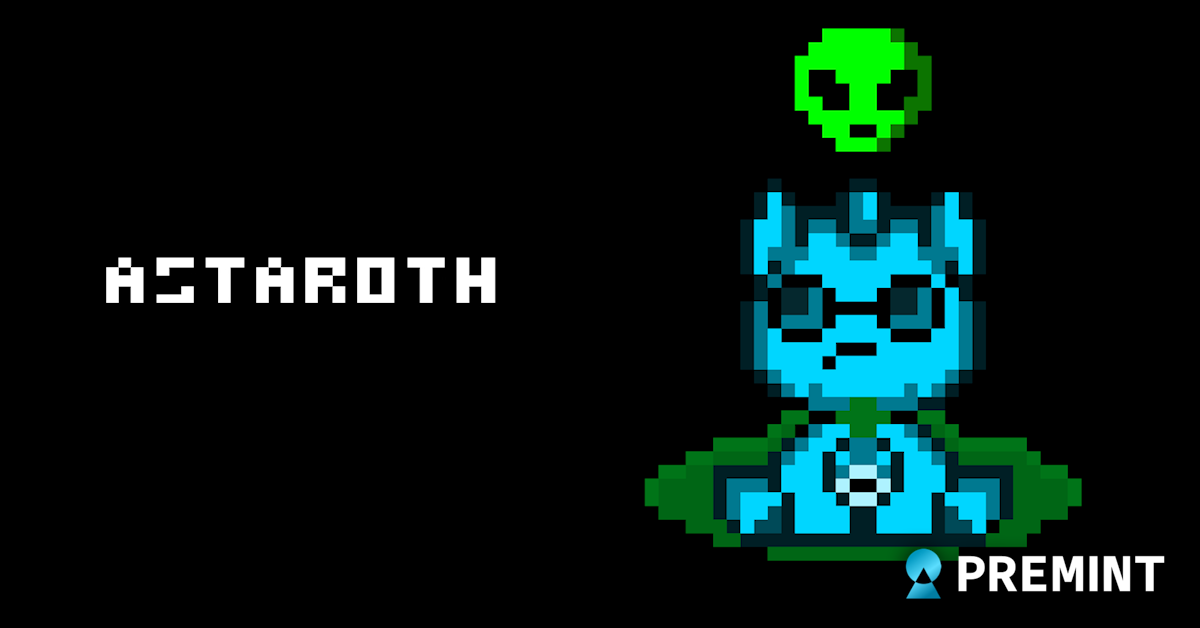 Astaroth__NFT's tweet card. FireList What is Astaroth? Astaroth is a collection of 1500 NTF's with a lot of potential and projection in web 3.0, with emphas…