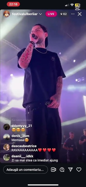 LordInu3's tweet card. Rava- concert în Arad, o parte(04.07.2025)