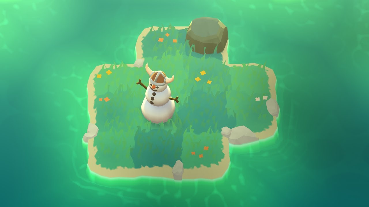 chuckrector's tweet card. Monster's Expedition - Viking Snowman, Sneakily