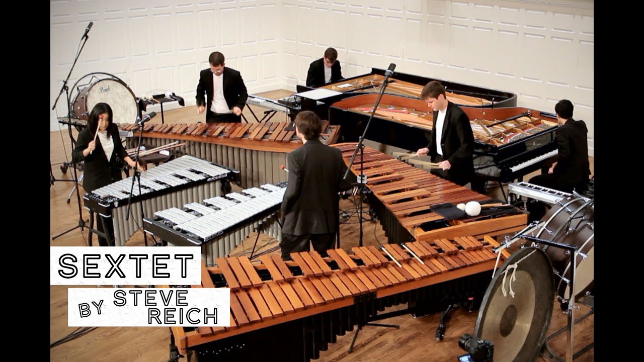 matt_p_cannon's tweet card. Sextet, by Steve Reich (FULL PERFORMANCE)