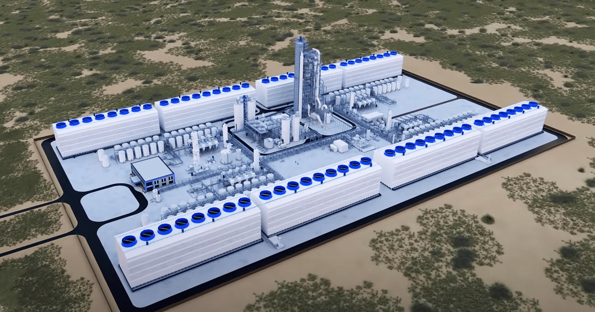 KeithAgoada's tweet card. It’ll be able to pull 500,000 tons of CO2 from the air every year.