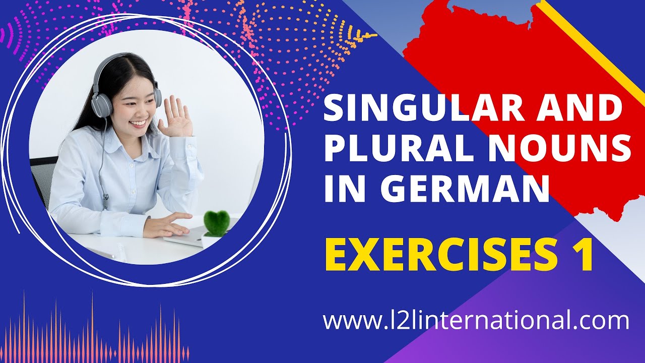 L2LInt's tweet card. German A1 Level | Lesson-24 | Singular and Plural Nouns in German-E...