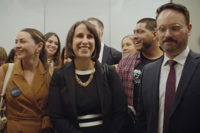 IndieWire's tweet card. Hillary and Chelsea Clinton, alongside actress Jennifer Lawrence, produce this doc, which argues for reproductive healthcare as a national necessity.