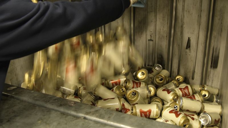 CNN's tweet card. Belgium has destroyed a shipment of American beer after taking exception to its maker’s slogan that it was “The Champagne of Beers.”