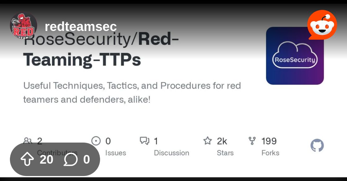 r_redteamsec's tweet card. Explore this post and more from the redteamsec community