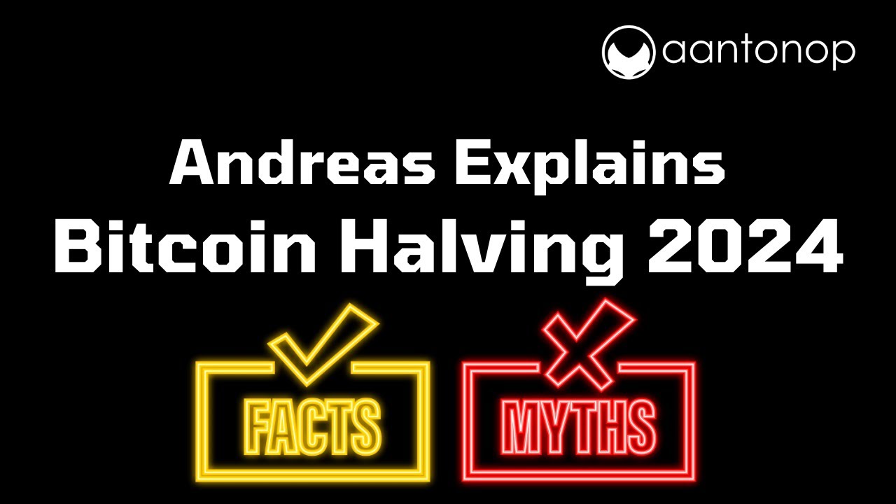 aantonop's tweet card. Bitcoin Halving 2024: How It's Different This Time, Myths Debunked,...