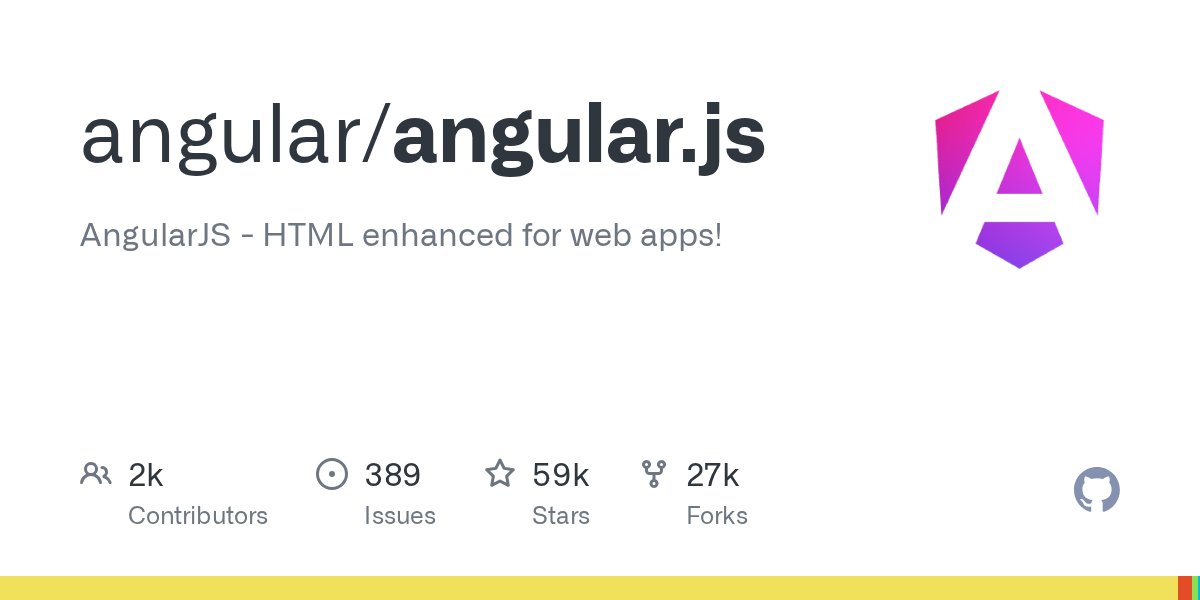 HubRiZ's tweet card. AngularJS - HTML enhanced for web apps! Contribute to angular/angular.js development by creating an account on GitHub.