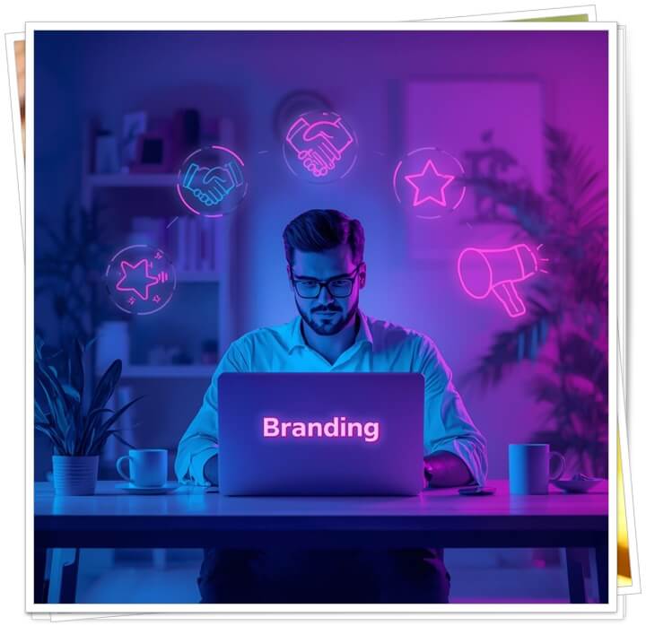 home_work_biz's tweet card. Discover the importance of branding for entrepreneurs—how to build trust, stand out online, and turn casual visitors into loyal customers.