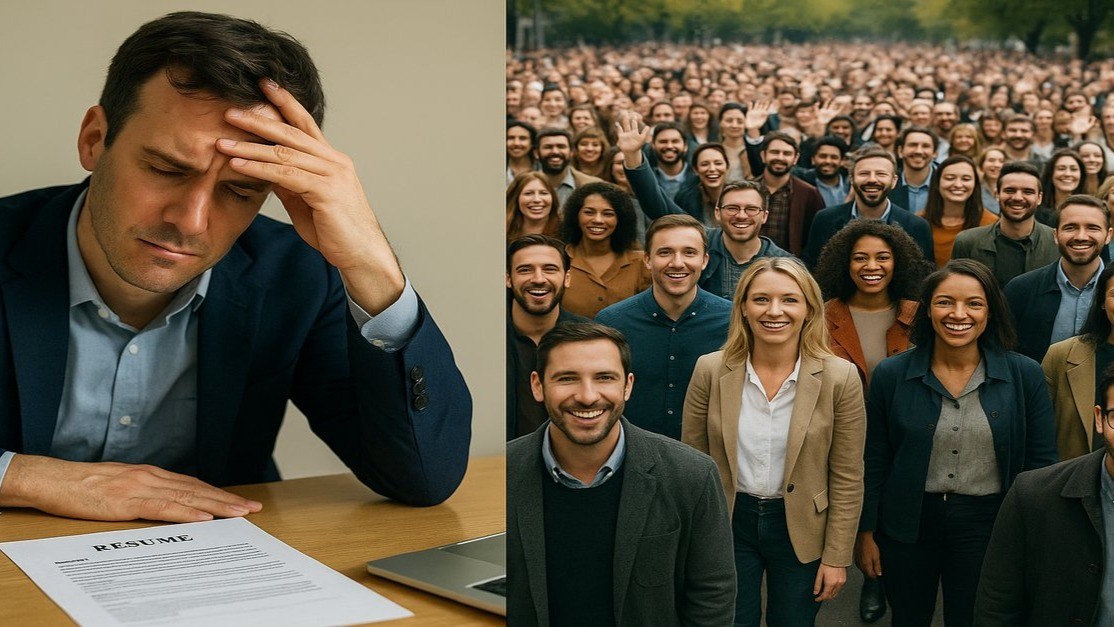 Bravoadvisor's tweet card. Time, Quality, Cost- those are the 3 core needs that drive critical business decisions. And when it comes to people, the cost part is enormous.