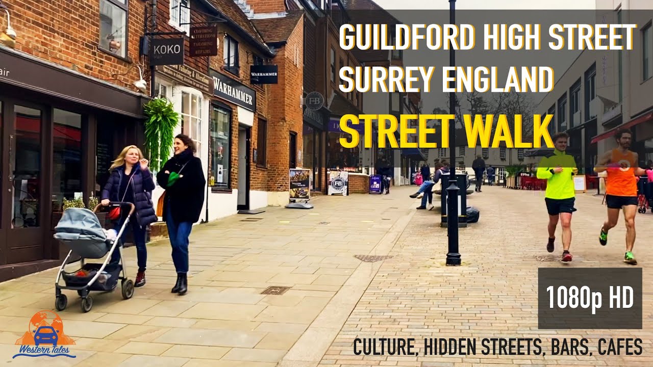 thinkvisuals's tweet card. Street Walk - High Street of the Historic Guildford. Exploring some...