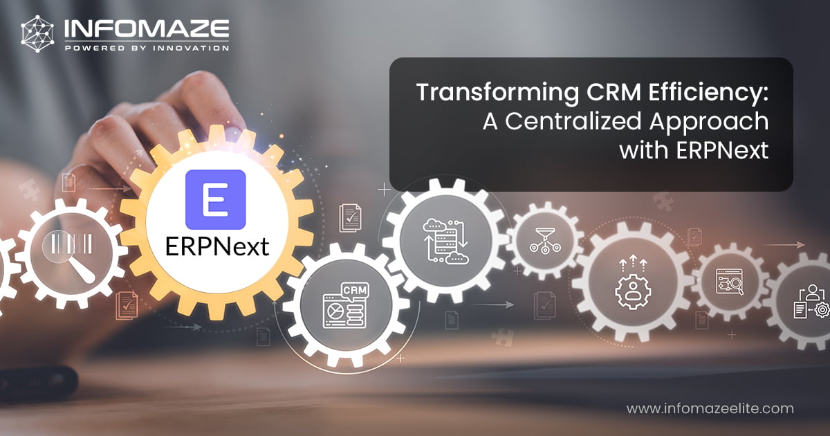 Soft_developmen's tweet card. See how Infomaze streamlined lead management with ERPNext CRM. Improved adoption, faster follow-ups & higher conversions through automation & integration.
