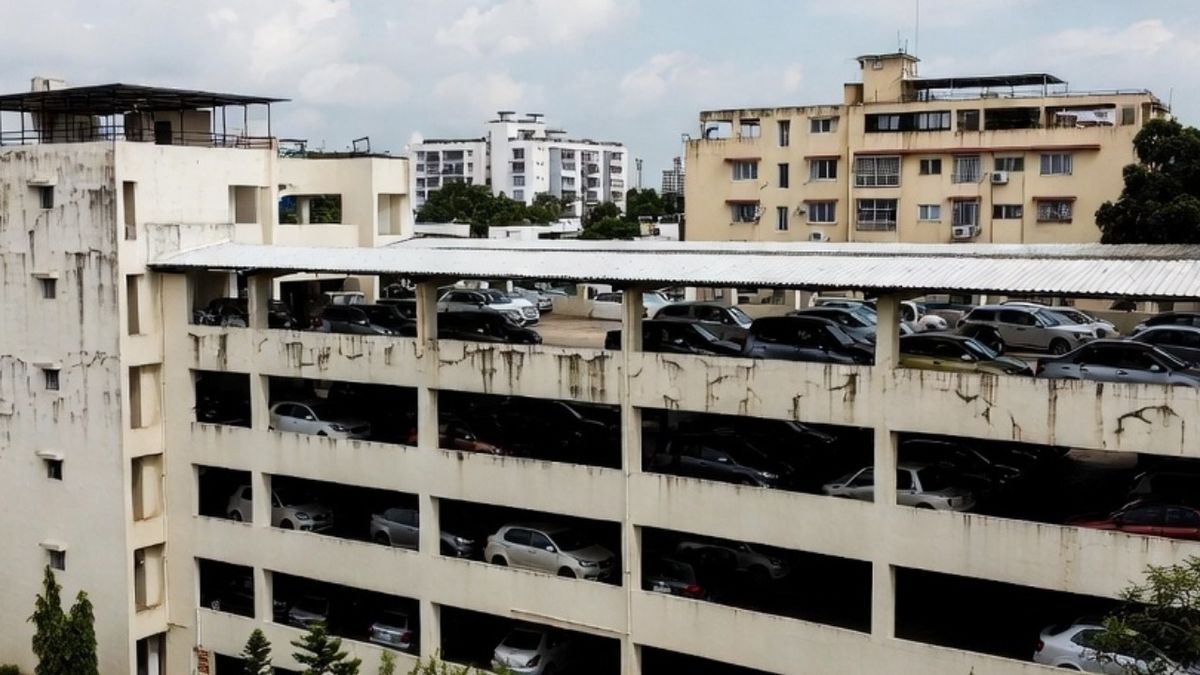 NewsFirstprime's tweet card. GBA plans 66 multi-level parking complexes across Bengaluru to tackle congestion, each with nine floors, seven lifts and space for 485 cars under the PPP model. BENGALURU TOP NEWS