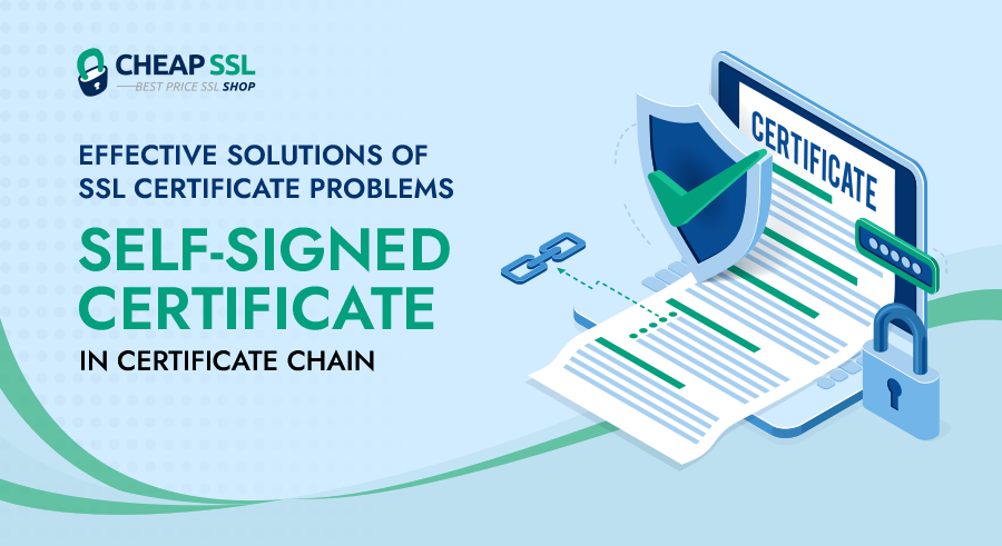 cheap_ssl_shop's tweet card. Resolve SSL errors: self-signed certificates in the certificate chain with effective solutions. Understand the reasons behind these errors and how to prevent them.
