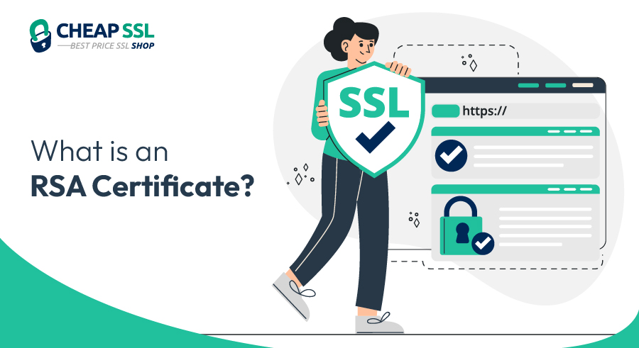 cheap_ssl_shop's tweet card. The main function of an RSA certificate is to use the RSA algorithm for data encryption.