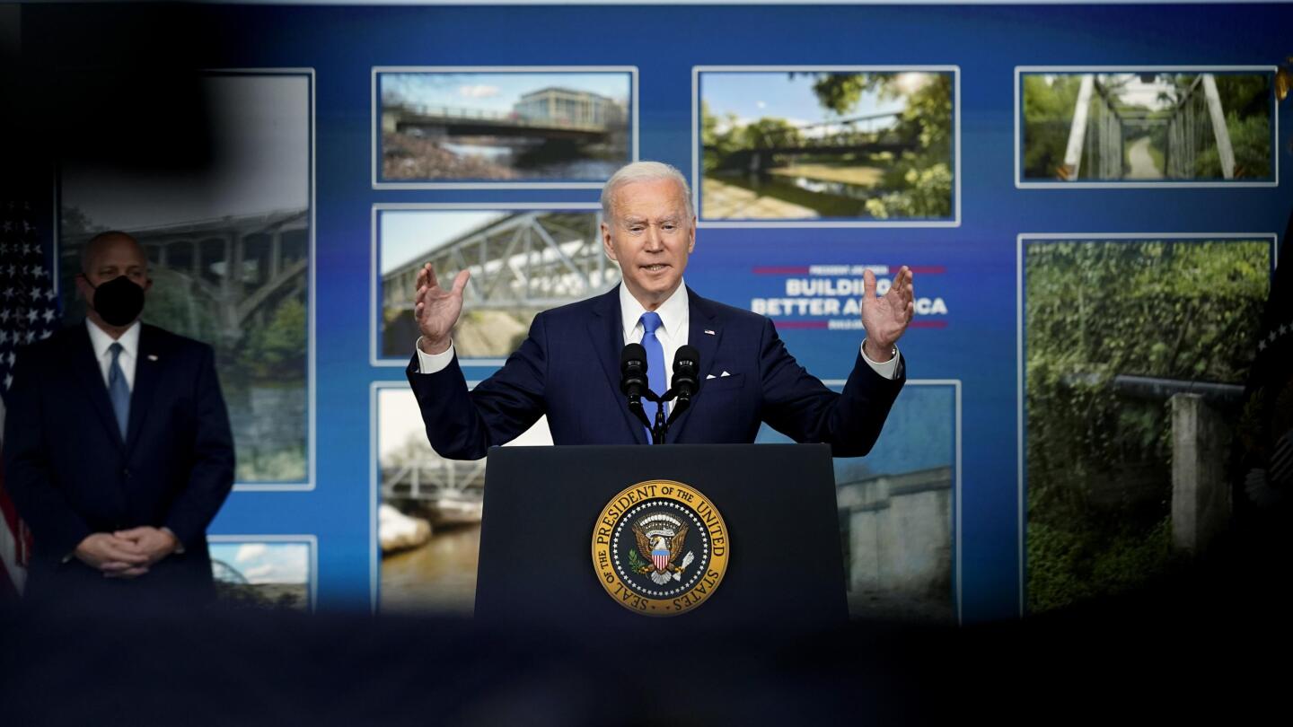 BridgeProject21's tweet card. President Joe Biden is trying to put behind recent setbacks on voting rights and his economic agenda by outlining the progress made in implementing the $1 trillion bipartisan infrastructure package.