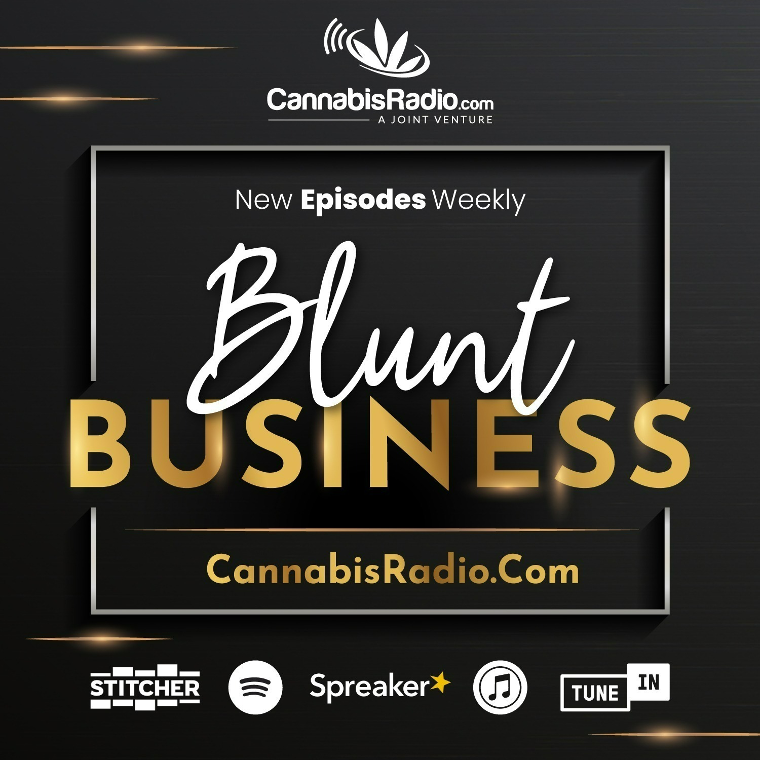 AvaansPR_Canna's tweet card. Dispensing Cannabis business knowledge beyond a million square feet of cultivation space. Blunt Business will navigate the challenges and opportunities of one of the most profitable industries on...