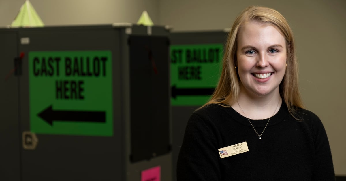 taylor_rcroft's tweet card. Cobb County’s new elections director Tate Fall jumped from deputy director of the elections department in the smaller, Democratic stronghold of Arlington County, Virginia, to now overseeing the huge...