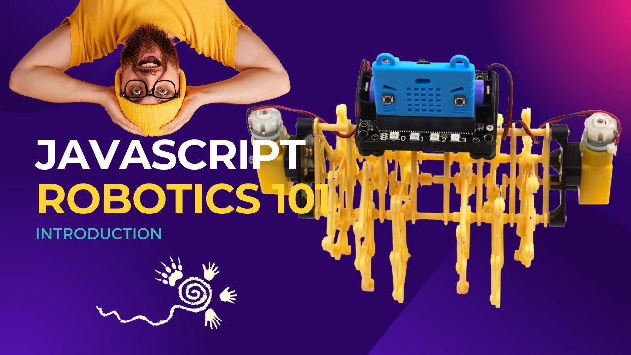 GusMerckel's tweet card. JavaScript Robotics 101: Microbit Smiley & Sand Face Adventures!