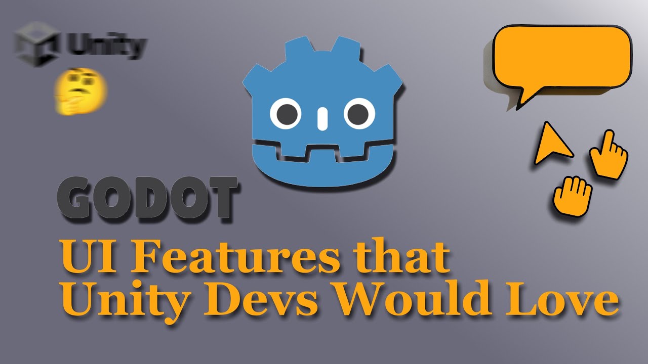 dahstar's tweet card. Two Godot UI Features Unity Devs Will LOVE (Tooltips & Cursor...