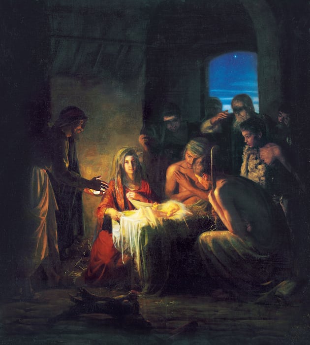 the_churchnews's tweet card. The First Presidency — President Russell M. Nelson, President Dallin H. Oaks and President Henry Eyring — testifies this Christmas season of Jesus Christ and invites all to “Come unto Him. Learn of...