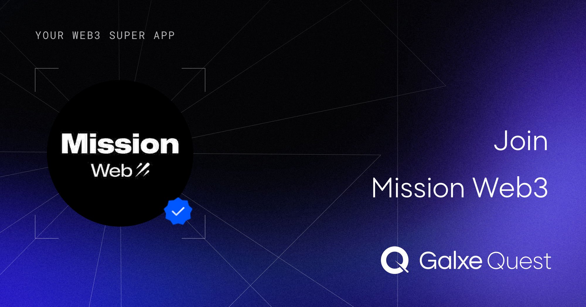 Favsuzie's tweet card. Contribute to Mission Web3 on Galxe and collect rewards such as NFTs, tokens, OATs, loyalty points and more.