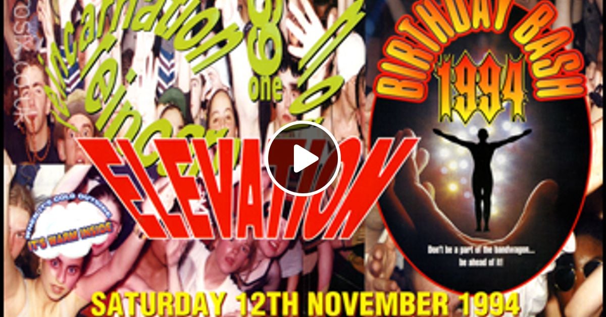 mcsteviehyperd's tweet card. Dr S Gachet & Hype w/ Stevie Hyper D, Daddy Angy MCMC- Elevation Reincarnation - Crystal Palace -12.11.94